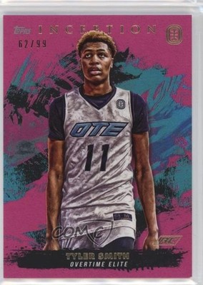 2021-22 Topps Inception OTE Overtime Elite Magenta /99 Tyler Smith #85 00gy