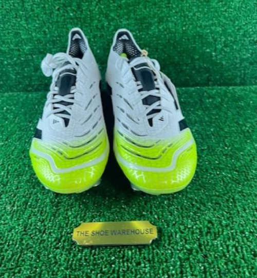Adidas Predator Elite SG White Green Soccer Cleats JI1067 Men\'s Size 11.5 adidas Predator Elite Soft Ground - Ftwr White/Core Black  main image 3
