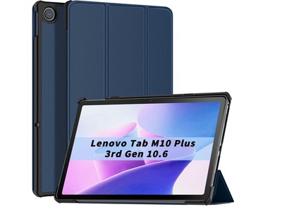 Case For Lenovo Tab M10 Plus 3rd Gen 10.6''TB-125 128FU Slim Leather Stand Cover