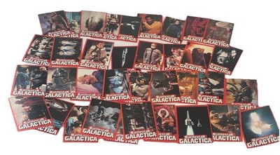 Battlestar Galactica Trading Cards (1-36) 1978 Wonder Bread Vintage In Plastic