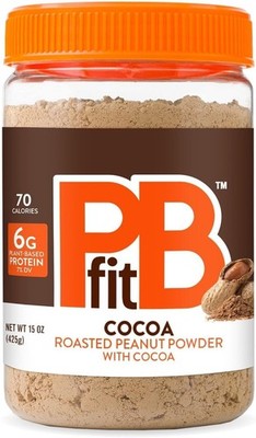 15 Ounce Peanut Butter Powder Chocolate Flavor, Cocoa Powdered