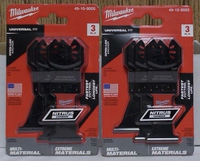 Milwaukee Tool 49-10-9005 Open-Lok All-Material Oscillating Multi-Tool LOT OF 2