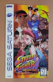 Street Fighter Collection (Sega Saturn, 1997) Complete 