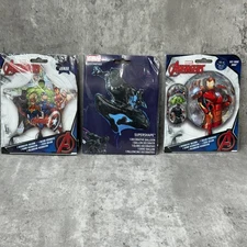Marvel Avengers  Iron Man Black Panther Anagram Foil Balloons Various Sizes NEW
