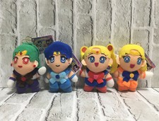 NEW Sailor Moon R Mascot Mini Plush Doll Strap 4 Types Official Japan