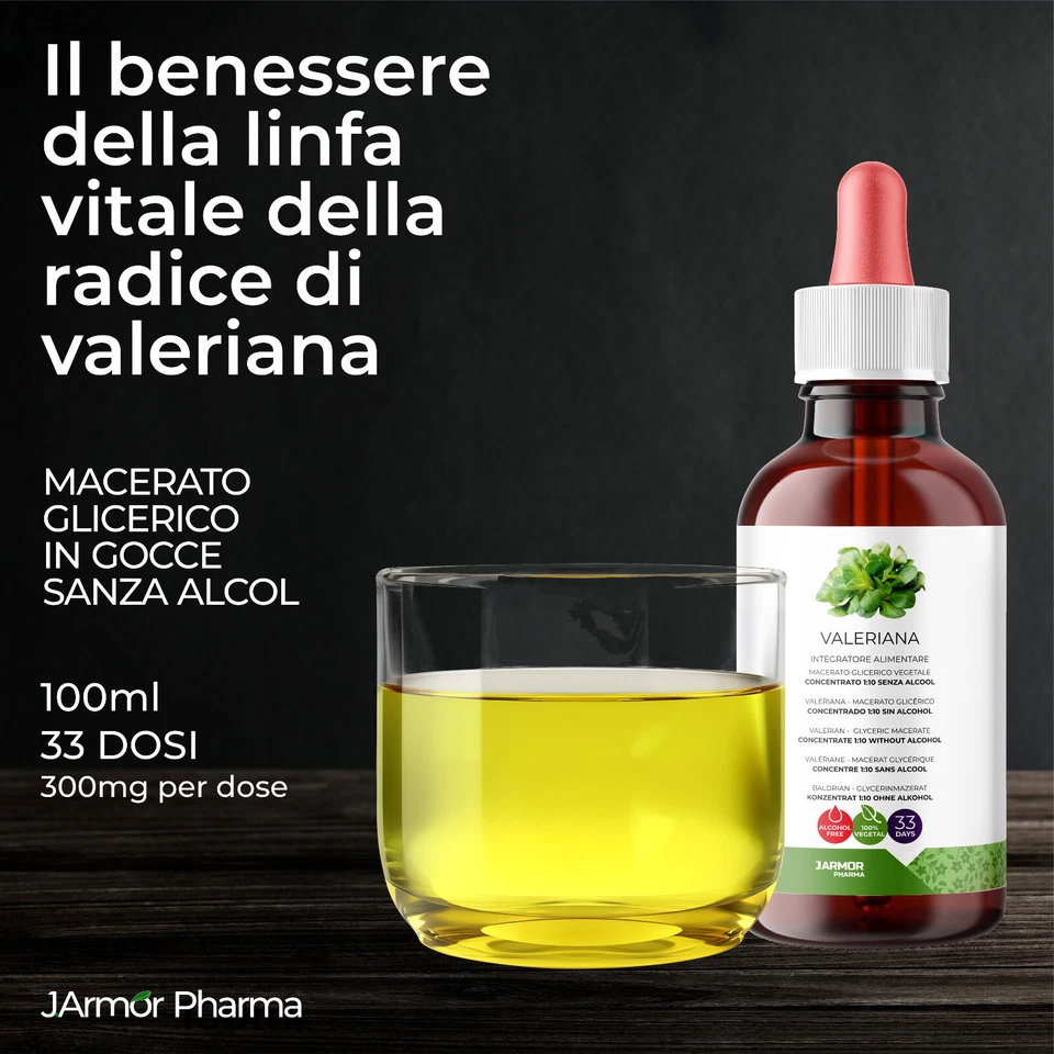 Valeriana per dormire e rilassarsi in gocce concentrate 100 ml - Immagine 4 di 4