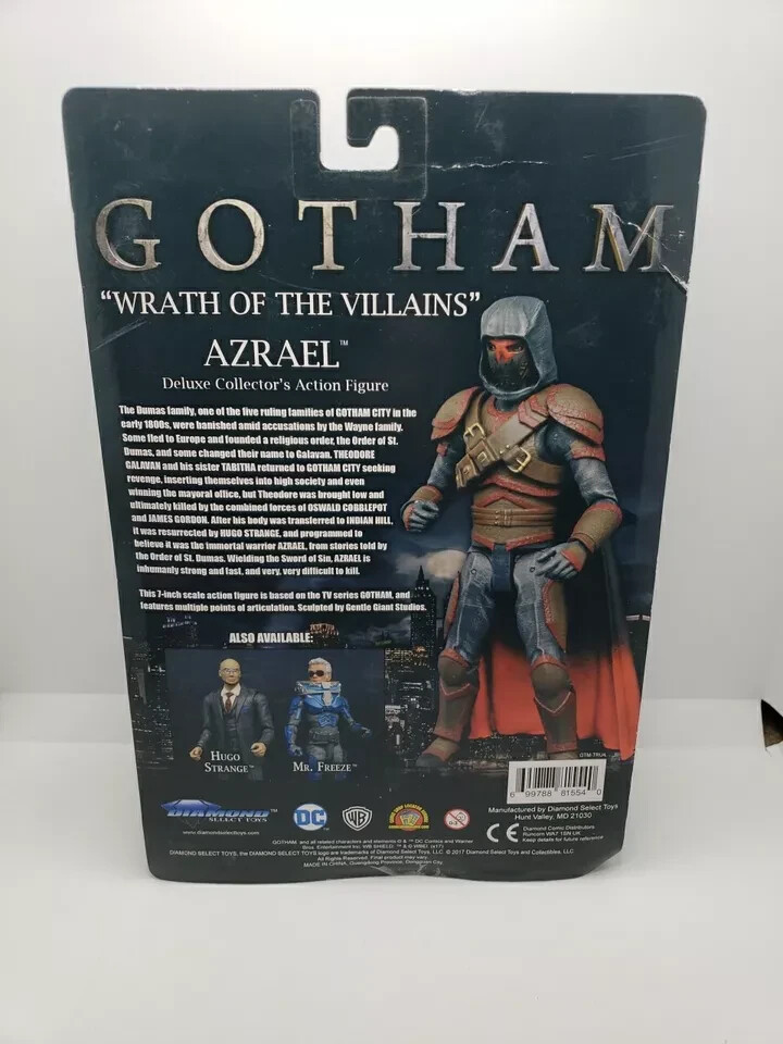 DIAMOND SELECT TOYS GOTHAM AZRAEL WRATH OF THE VILLAINS