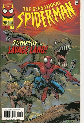 °THE SENSATIONAL SPIDER-MAN #13 THE SAVAGE LAND #1 von 3 °US Marvel 1997 