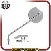 Linker Chrom-Spiegel Rms FüR Vespa 50 Special N L R Pk Primavera Px 125 150 200