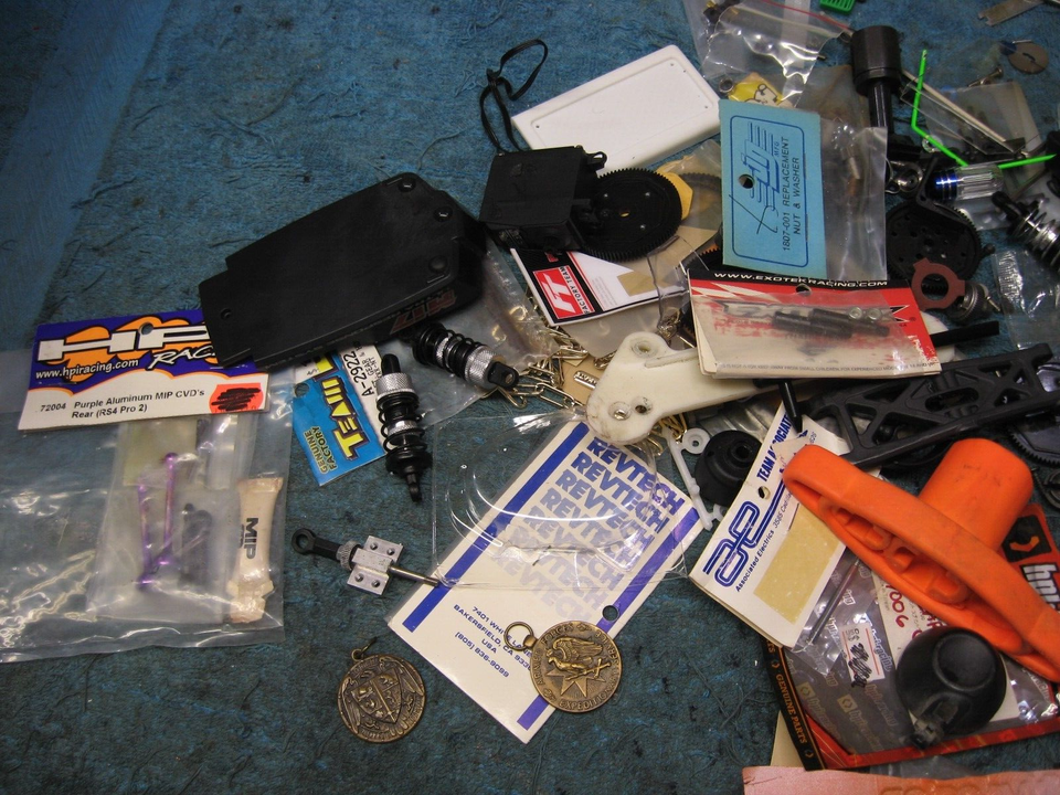 RC Junk Lot Parts New & Used AS IS NO RETURNS CAR Associated Losi HPI