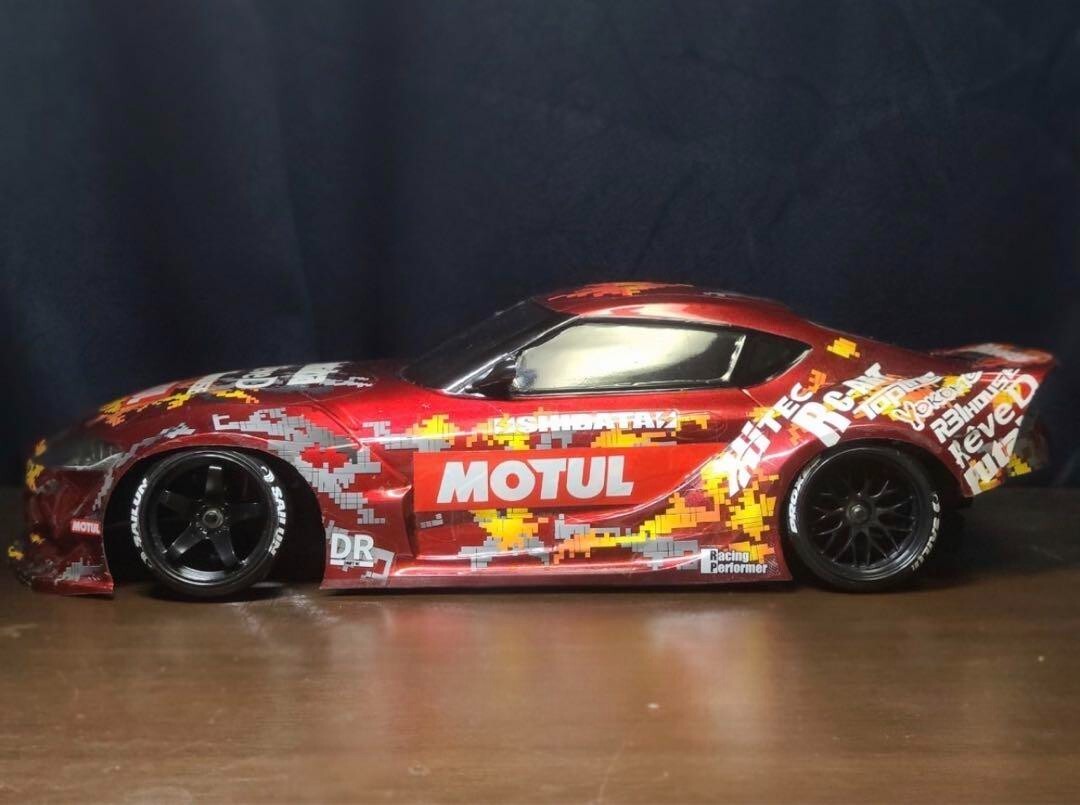 Pandora 1/10 RC Car Painted Body Toyota GR Supra A90 BLS BN-Sports