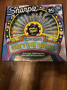 Sharpie 30 markers