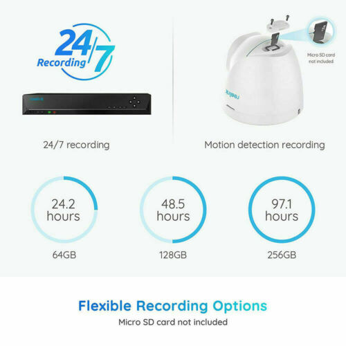 Reolink Telecamera di sicurezza PoE 4Kper il rilevamento di persone/veicoli 820A - Bild 8 von 12