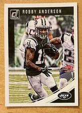 Robby Anderson 2018 Donruss Football #211 New York Jets Star Mint Condition