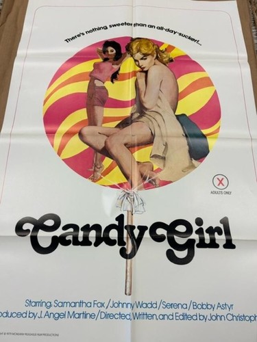 Candy Girl (1976) Original US One Sheet Movie Poster John Holmes Serena Z1