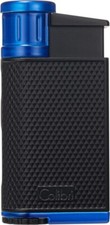 COLIBRI EVO LASER ANGLED FLAME LIGHTER / BLACK & BLUE ** NEW in BOX **