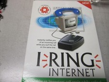 Grandex "I Ring Internet " Never Miss A Call Again While Online - New