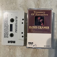 Cassette Floyd Cramer Treasury Of Favorites 1984 RCA Records Tested New Case