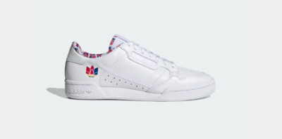 Adidas Men's Continental 80 FY2837 Size 10 white Colorful Trefoil leisure