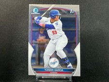 2023 Bowman Baseball Yunior Garcia #BCP-142 Chrome  1st Bowman