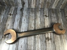 Armstrong 1 13/16 Double Head Open End Wrench Copper/Bronze Made In USA
