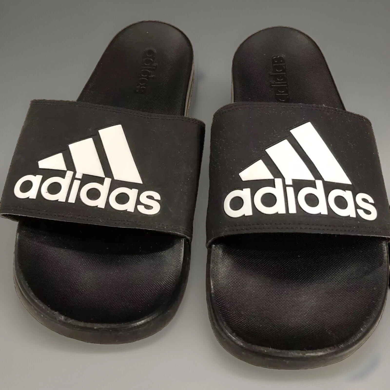 Adidas taglia 10 slip on scivolo imbottito