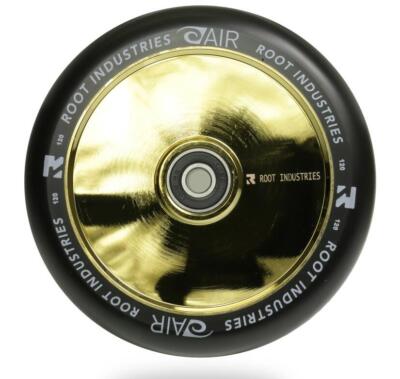 Root Industries Air 120mm Stunt Scooter Rolle tret Roller Rolle chrome Gold