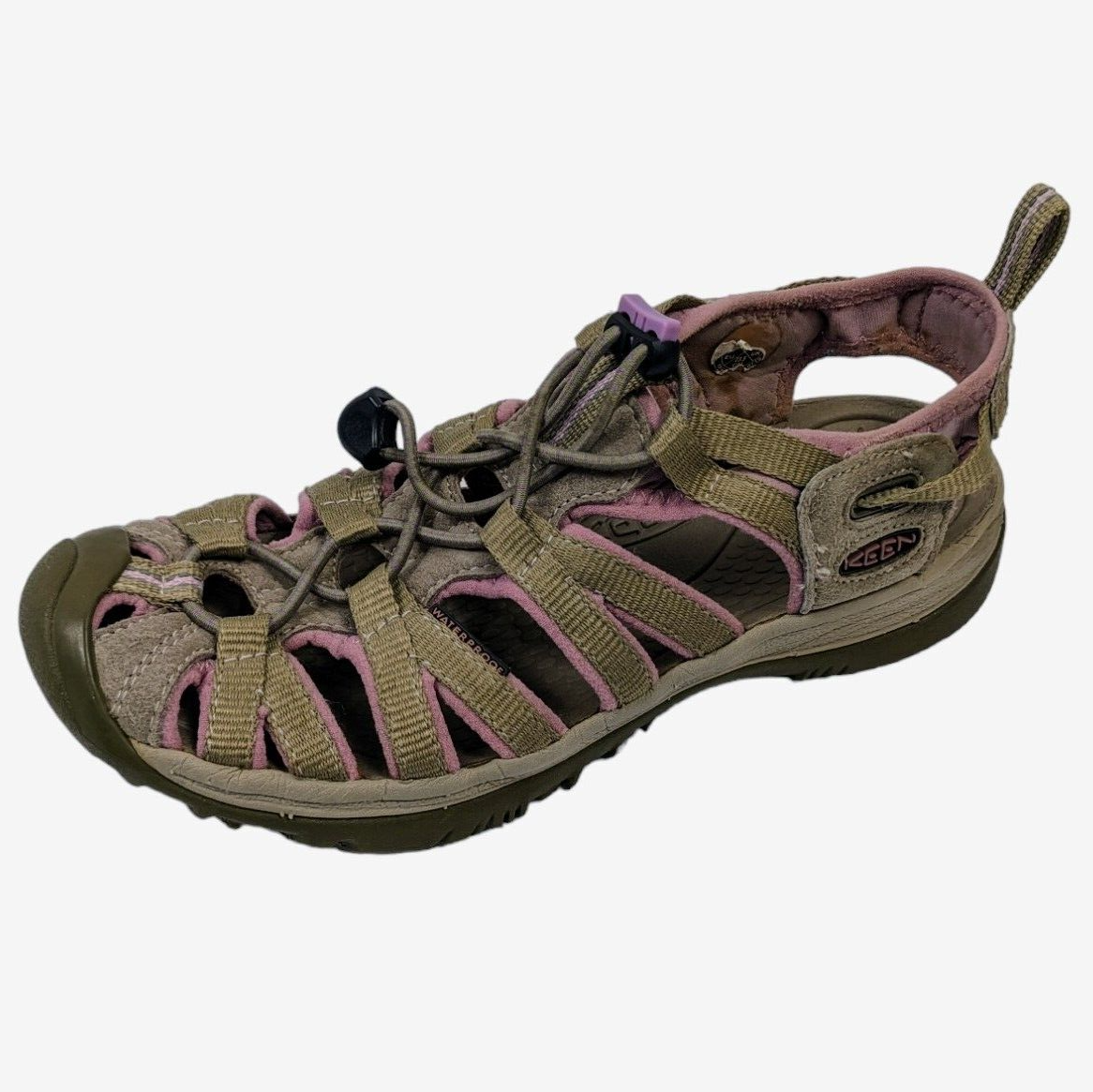 Sandalo scarpe da passeggio KEEN donna 6 5 sussurri punta chiusa sport talpa escursionismo acqua