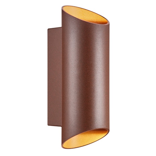 Nordlux Wandleuchte Nico Round 22 Rost IP54 Fassadenleuchte GU10 Walllight-image