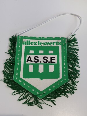 Fanion Vintage ASSE Saint-Étienne - Pennant Club Français - Avant 2000