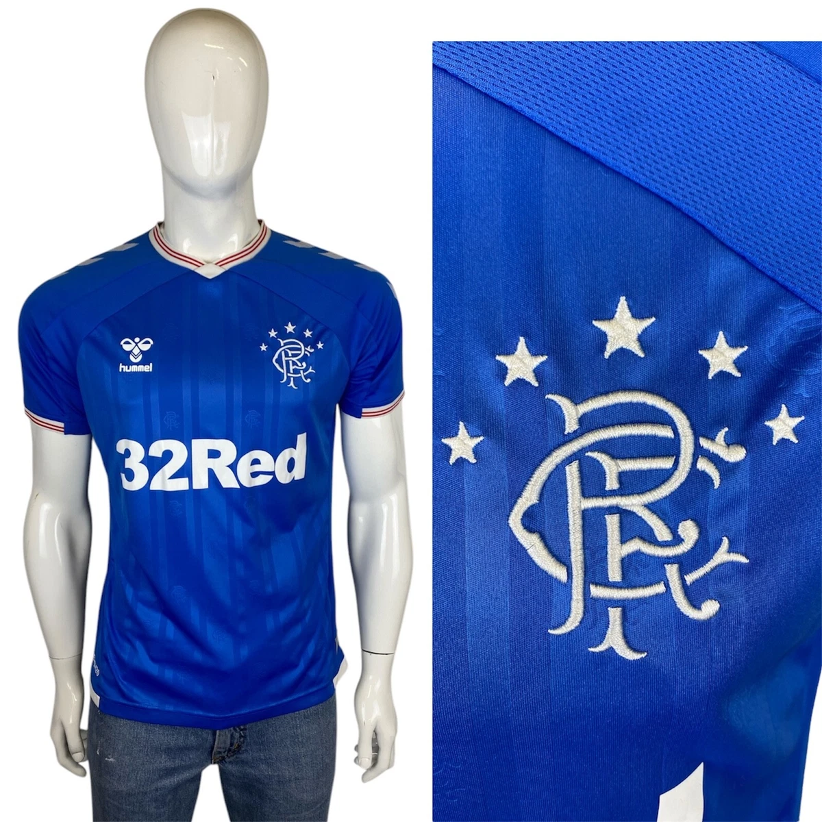 Maillot De Football Vintage – Bangor Rangers FC (Irlande Du Nord) – #15 – Taille L
