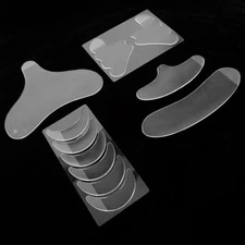 11PCS Anti-Wrinkle Patch Facial Wrinkle Patches Silicone Reusable AntiWrinkle