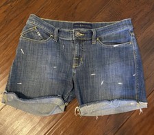 Rock Republic Paint Splatter Shorts, size 10, Medium Dark, 425