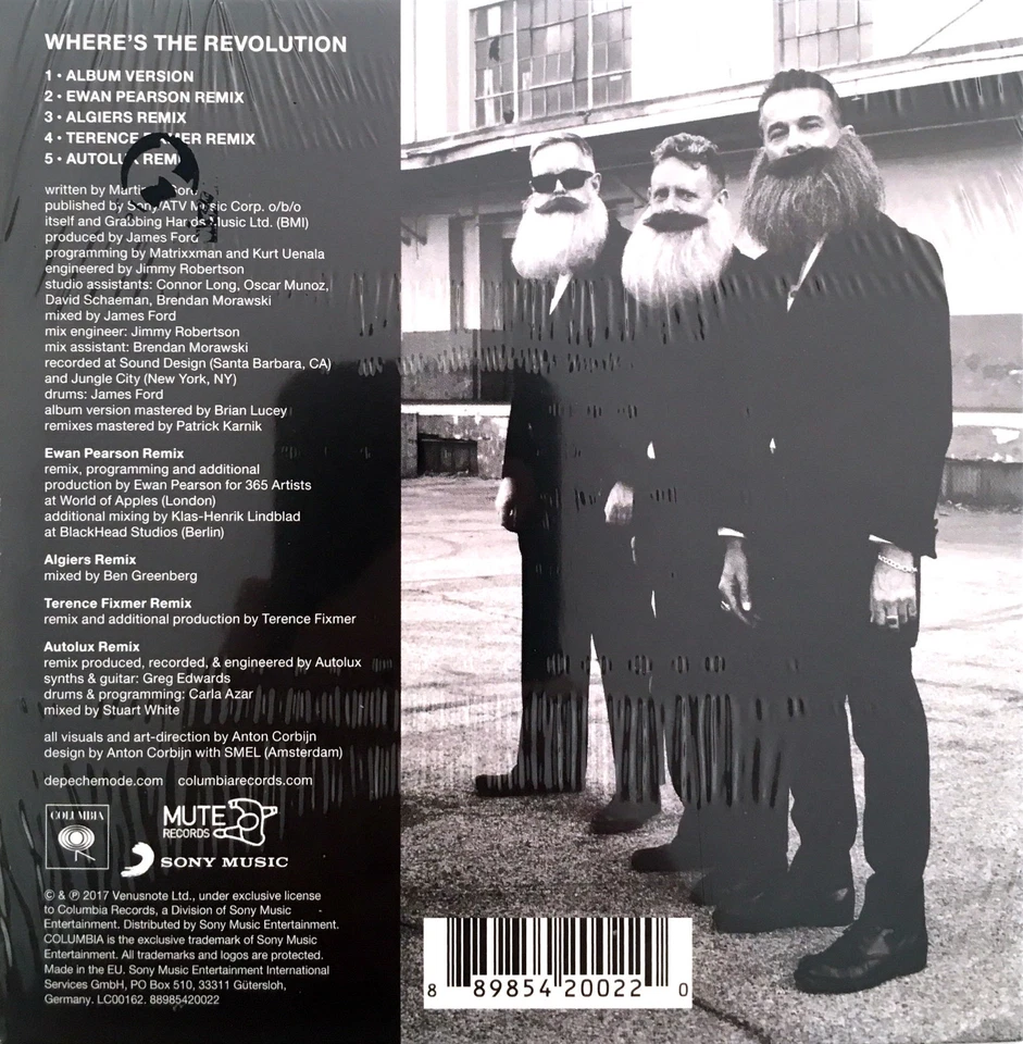 Depeche Mode ‎Maxi CD Where's The Revolution [Remixes] - Europe (M/M) - Photo 2/2