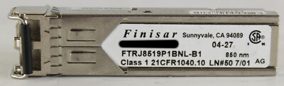 Lot of*29 Finisar FTRJ8519P1BNL-B1 Class 1 850 nm 2Gb SFP Optical Transceiver