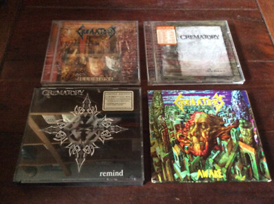 Crematory [4 CD Alben] Awake + Remind + Believe + Illusions