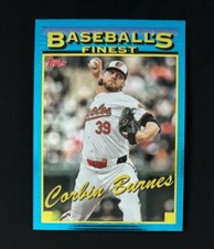 2024 Topps Finest Corbin Burnes Baseball’s Finest Baltimore Orioles