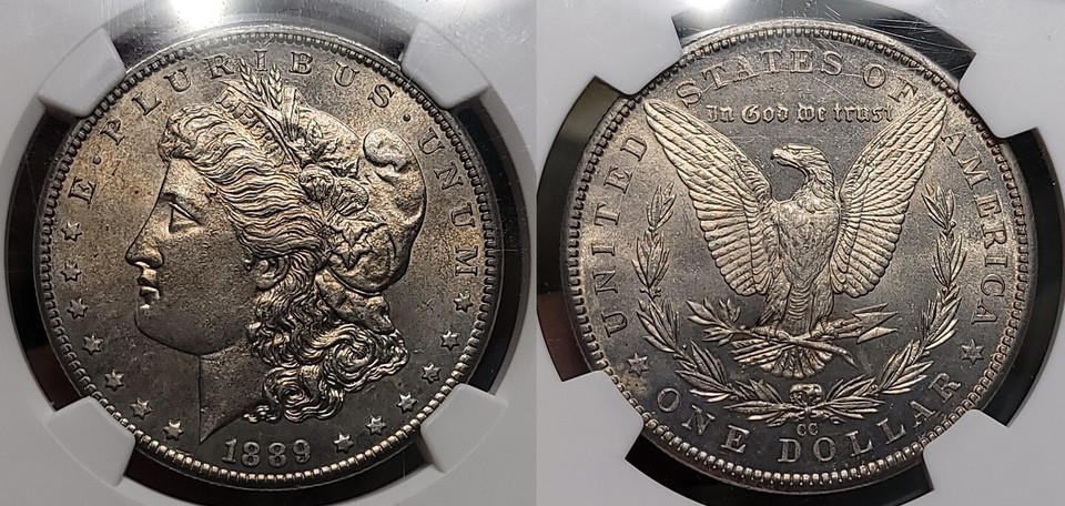 1889-CC $1 MS61 NGC