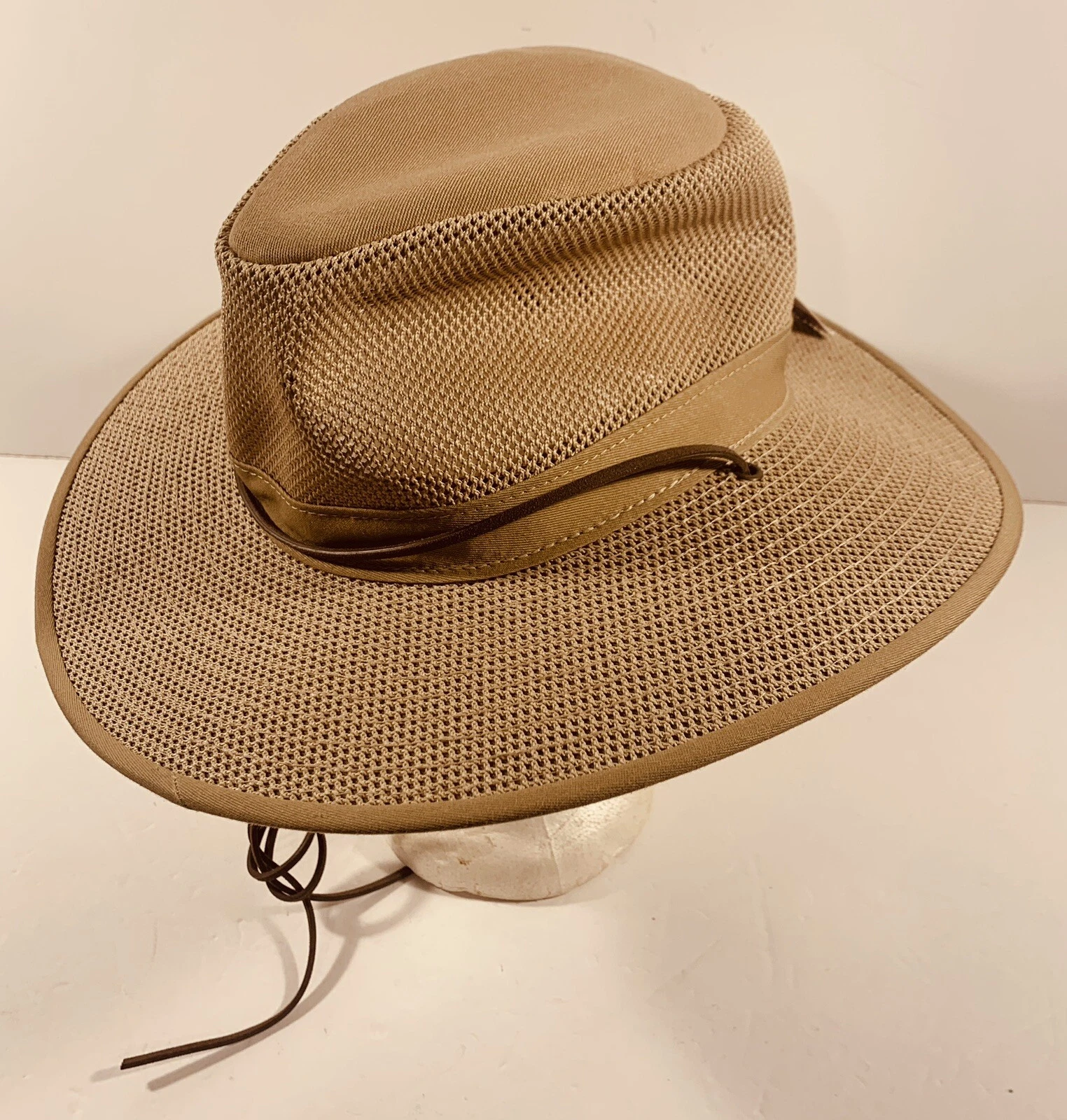 Henschel Aussie Breezer Hat Small USA Cotton Mesh Safari Sun Fishing Packable