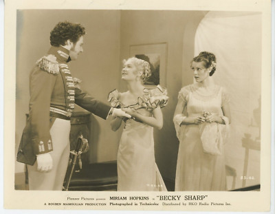 Vintage 8x10 Photo Becky Sharp 1935 Miriam Hopkins Frances Dee G. P. Huntley Jr.