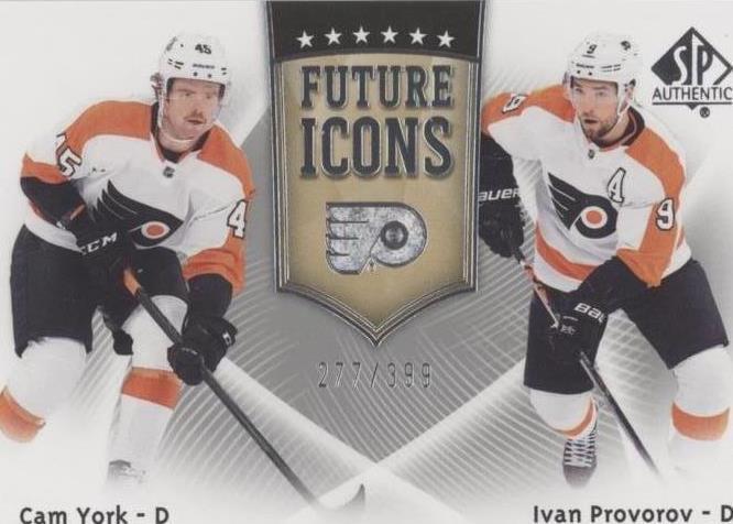 2021-22 SP Authentic - Cam York Ivan Provorov #FI-22 - 1 of 1