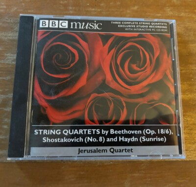BBC Music String Quartets by Beethoven, Haydn,etc. CD-2000-Jerusalem quartet