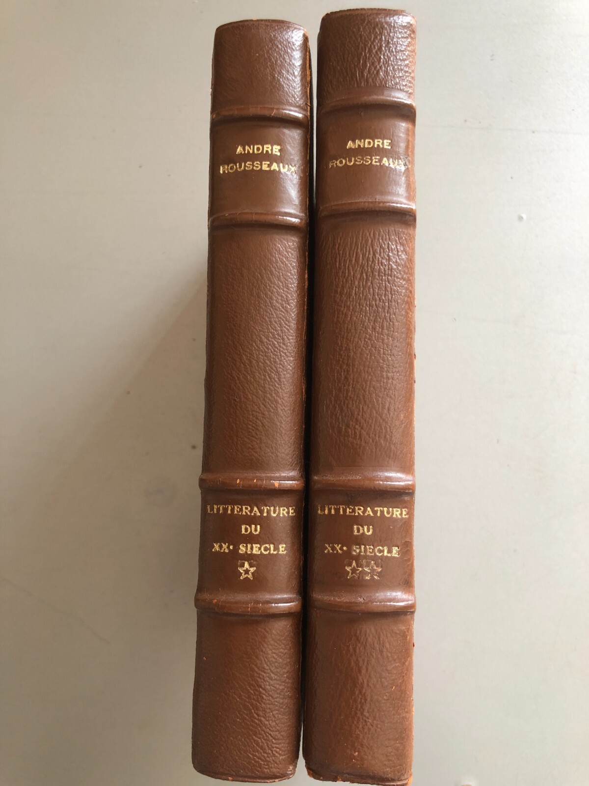 ROUSSEAUX, André. Littérature du vingtième siècle - 2 Tomos 1st ed ...