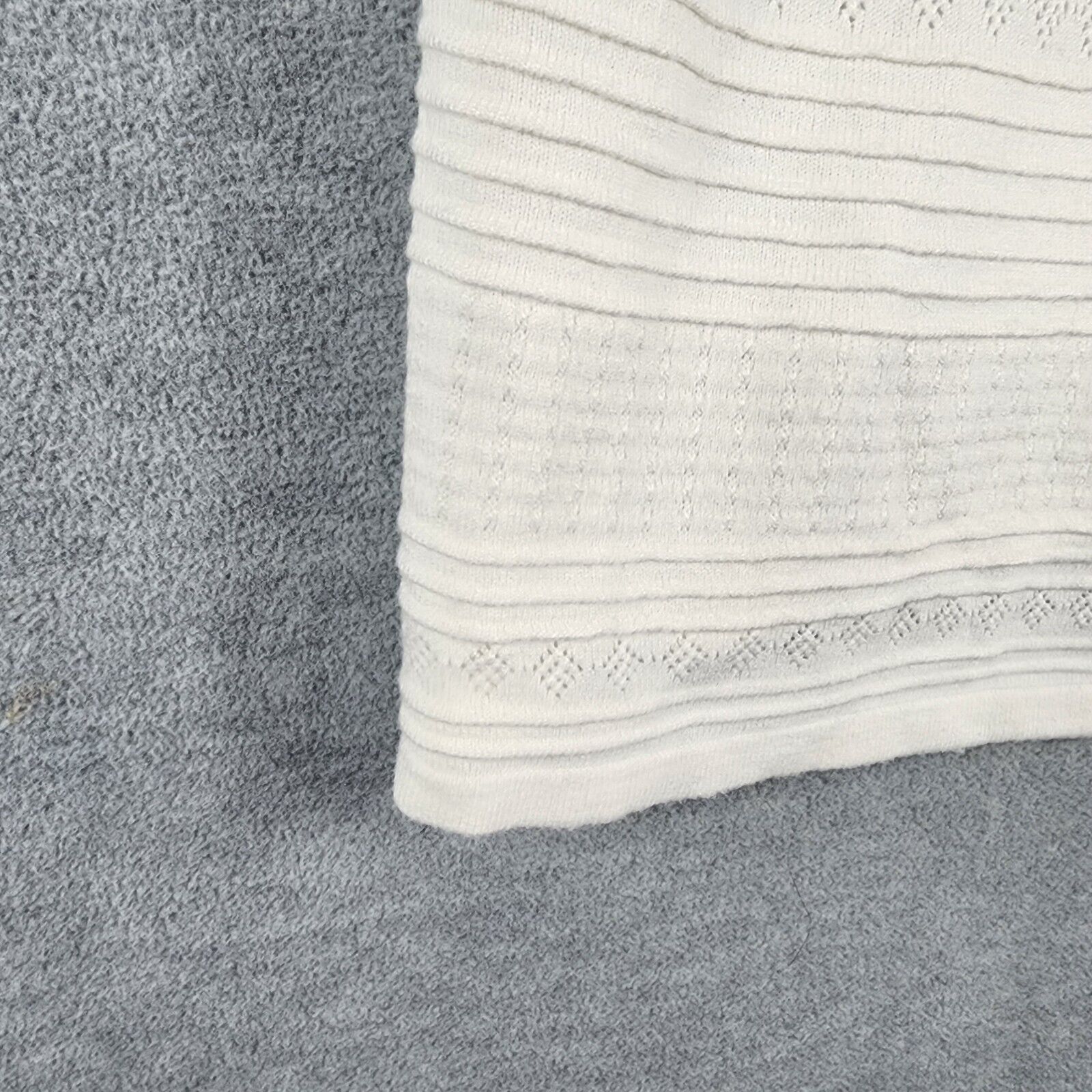 Buffalo David Bitton Woman Sweater L White Textur… - image 7