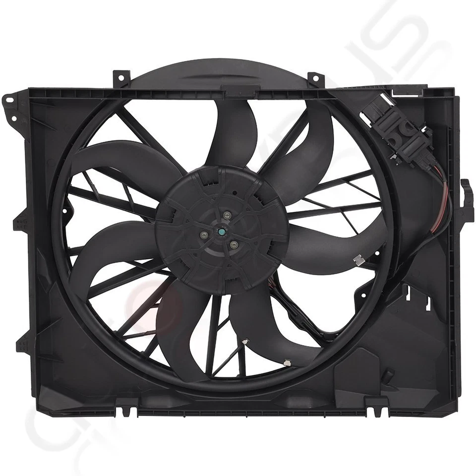 Electric Cooling Fan and Radiator Assembly For 2006 2007 2008 2009-2011 BMW 323i - Image 4 of 4