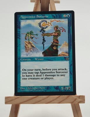 Apprentice Sorcerer Portal Second Age (P02) Magic Karte englisch (Magiergeselle)