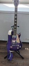  Purple Metal Flake Gypsy Rose Guitar Made By Sx.  Strap And Gig Bag Included
