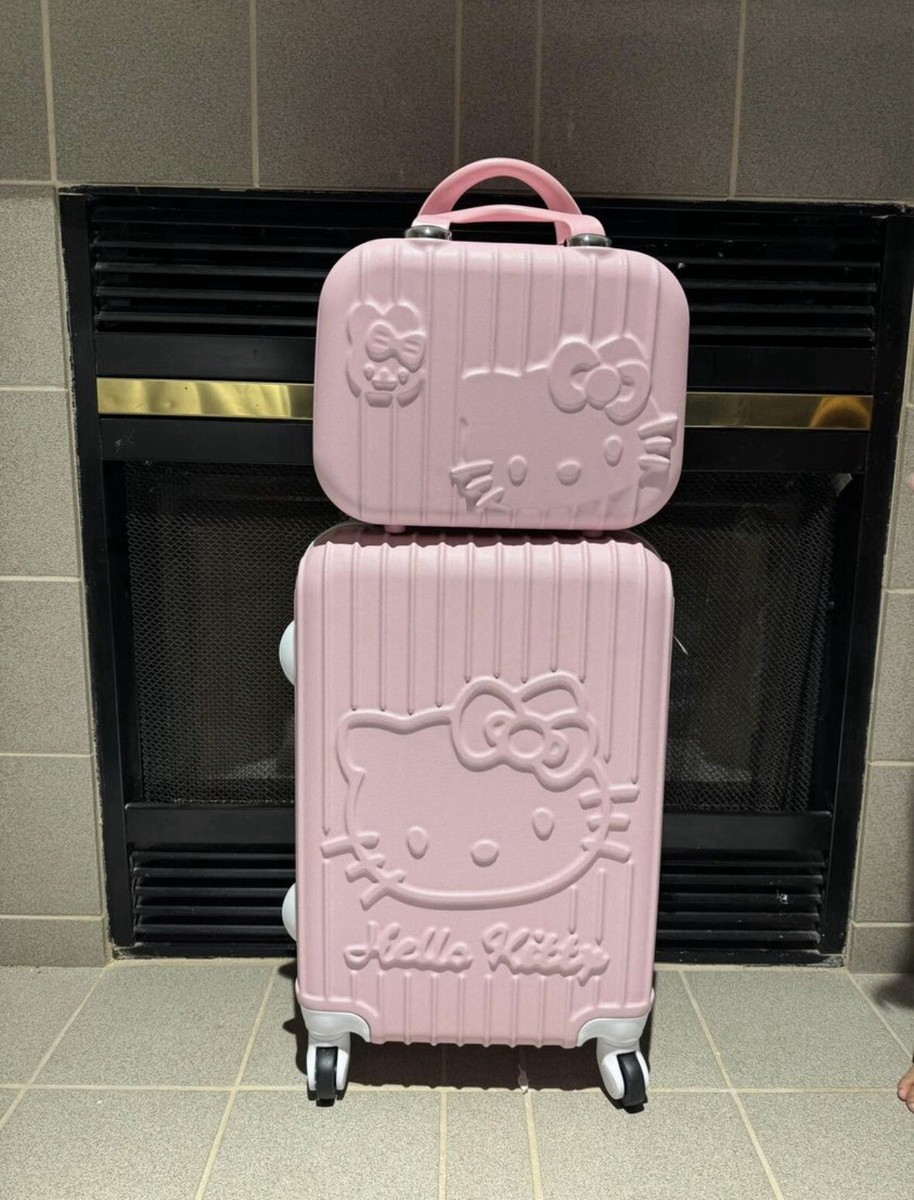 Hello Kitty Carry On Luggage With Travel Case 20''➕13” | eBay