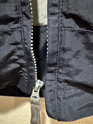 GAP Kids Navy Blue Hooded Windbreaker Rain Jacket Lined Boys Sz s (6-7) - Picture 3 of 10