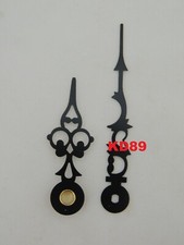 Aiguilles stylées pour mécanisme mouvement Quartz Junghans UTS Hermle 60 mm NOIR
